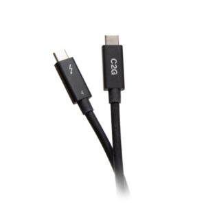 C2G Cable activo Thunderbolt™ 4 USB-C® de 2 m (6 ft) (40 Gbps) C2G Cable activo Thunderbolt™ 4 USB-C® de 2 m (6 ft) (40 Gbps)
