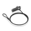 AISENS Cable de seguridad con cerradura de combinación para Ordenador, Monitor, Portátil 1.5m AISENS Cable de seguridad con cerradura de combinación para Ordenador, Monitor, Portátil 1.5m