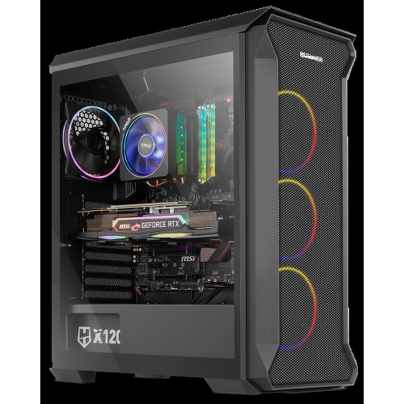 CAJA MEDIATORRE ATX NOX HUMMER QUANTUM ARGB WINDOW BLACK CAJA MEDIATORRE ATX NOX HUMMER QUANTUM ARGB WINDOW BLACK - Imagen 18