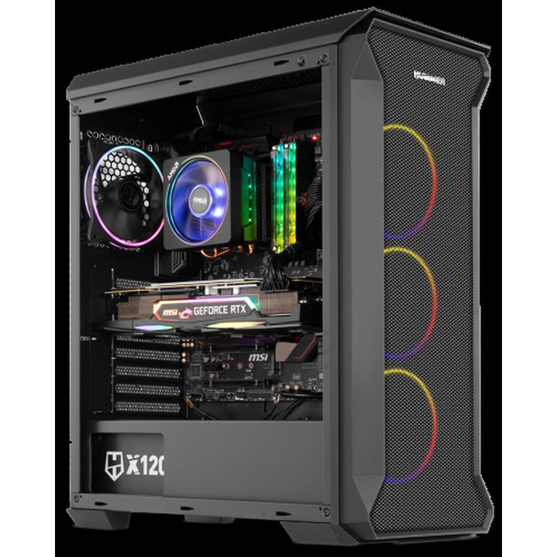 CAJA MEDIATORRE ATX NOX HUMMER QUANTUM ARGB WINDOW BLACK CAJA MEDIATORRE ATX NOX HUMMER QUANTUM ARGB WINDOW BLACK - Imagen 19