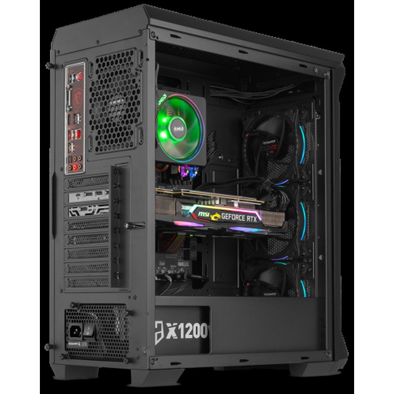 CAJA MEDIATORRE ATX NOX HUMMER QUANTUM ARGB WINDOW BLACK CAJA MEDIATORRE ATX NOX HUMMER QUANTUM ARGB WINDOW BLACK - Imagen 21