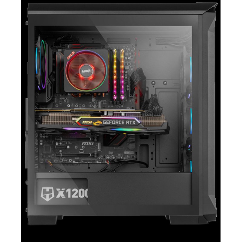 CAJA MEDIATORRE ATX NOX HUMMER QUANTUM ARGB WINDOW BLACK CAJA MEDIATORRE ATX NOX HUMMER QUANTUM ARGB WINDOW BLACK - Imagen 22