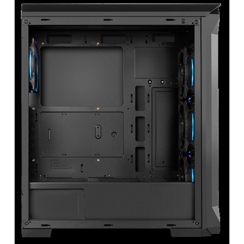 CAJA MEDIATORRE ATX NOX HUMMER QUANTUM ARGB WINDOW BLACK CAJA MEDIATORRE ATX NOX HUMMER QUANTUM ARGB WINDOW BLACK - Imagen 4