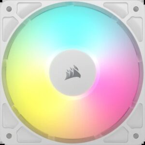 Corsair RS120 ARGB Carcasa del ordenador Ventilador 12 cm Blanco 1 pieza(s) Corsair RS120 ARGB Carcasa del ordenador Ventilador 12 cm Blanco 1 pieza(s)