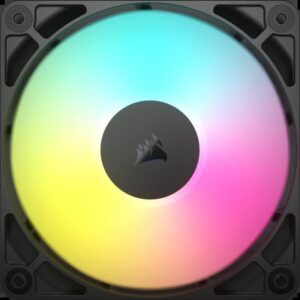 Corsair RS120 ARGB Carcasa del ordenador Ventilador 12 cm Negro 3 pieza(s) Corsair RS120 ARGB Carcasa del ordenador Ventilador 12 cm Negro 3 pieza(s)