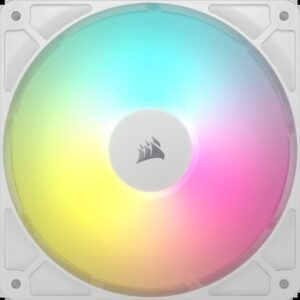 Corsair RS140 ARGB Carcasa del ordenador Ventilador 14 cm Blanco 2 pieza(s) Corsair RS140 ARGB Carcasa del ordenador Ventilador 14 cm Blanco 2 pieza(s)