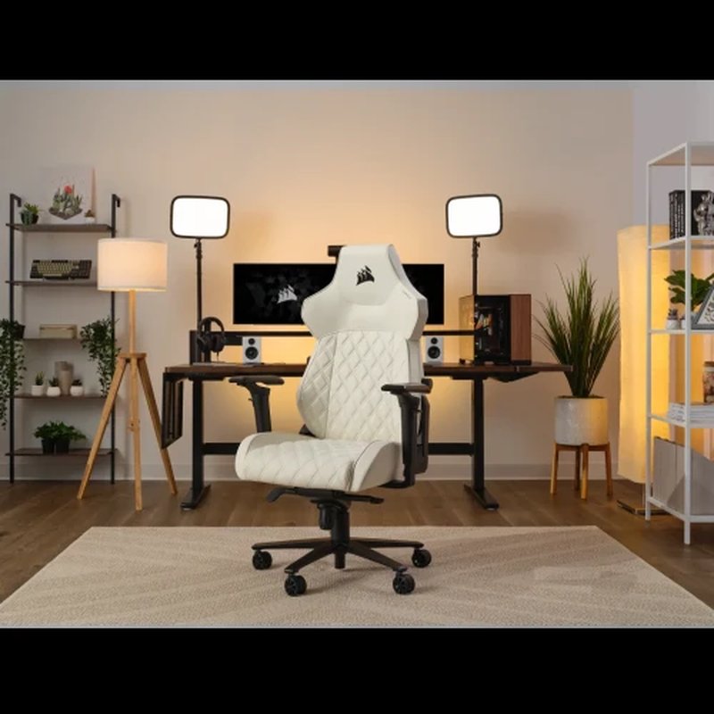 Corsair TC500 LUXE Silla para videojuegos de PC Asiento acolchado Beige Corsair TC500 LUXE Silla para videojuegos de PC Asiento acolchado Beige - Imagen 6