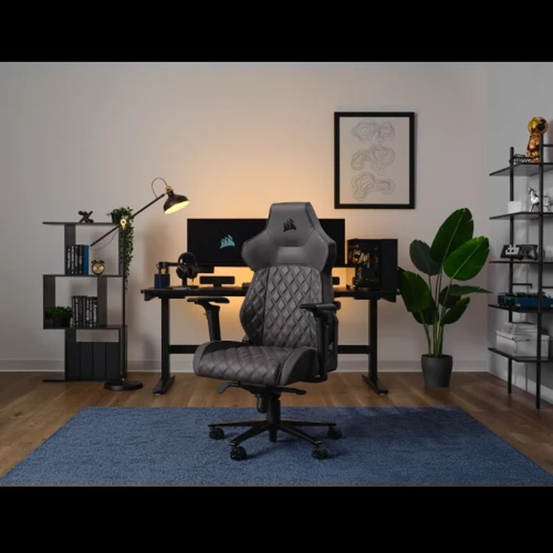 Corsair TC500 LUXE Silla para videojuegos de PC Asiento acolchado Negro Corsair TC500 LUXE Silla para videojuegos de PC Asiento acolchado Negro - Imagen 6