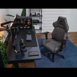 Corsair TC500 LUXE Silla para videojuegos de PC Asiento acolchado Negro Corsair TC500 LUXE Silla para videojuegos de PC Asiento acolchado Negro