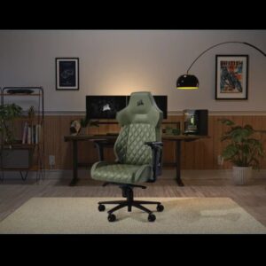 Corsair TC500 LUXE Silla para videojuegos de PC Asiento acolchado Verde Corsair TC500 LUXE Silla para videojuegos de PC Asiento acolchado Verde