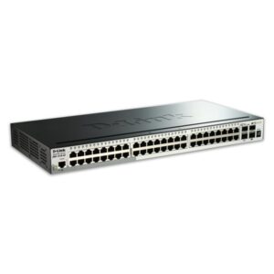 D-Link DGS-1510-52X switch Gestionado L3 Gigabit Ethernet (10/100/1000) 1U Negro