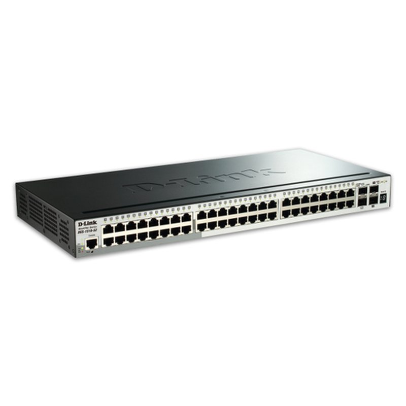 D-Link DGS-1510-52X switch Gestionado L3 Gigabit Ethernet (10/100/1000) 1U Negro - Imagen 2