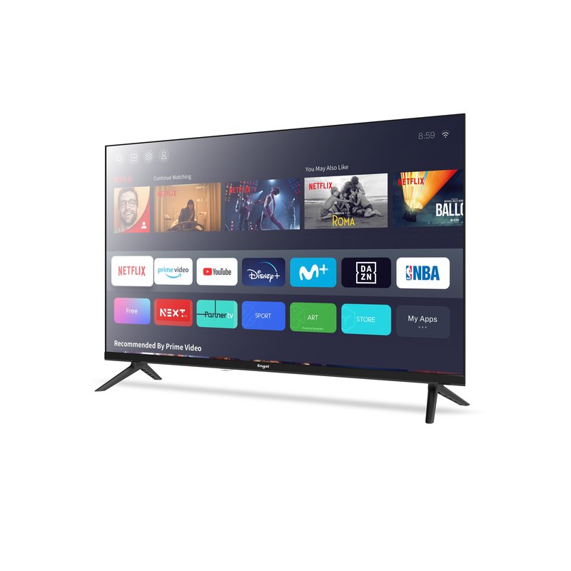 ENGEL TV 32"-TDT2/C - HD -SMARTV NETFLIX/AMAZON. MODO HOSPITALITY - Imagen 2