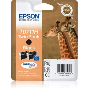 Epson Giraffe Doble cartucho T0711H (etiqueta RF)