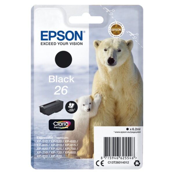 Epson Polar bear Cartucho 26 negro