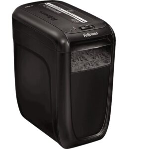 Fellowes 60Cs triturador de papel Corte cruzado 72 dB 23 cm Negro