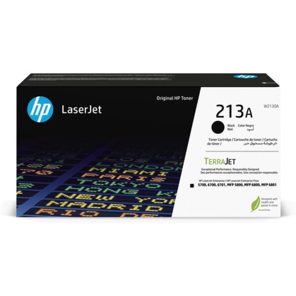 HP Cartucho de tóner Original LaserJet 213A negro