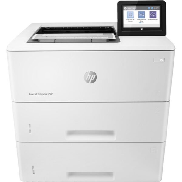 HP LaserJet Enterprise Impresora M507x, Blanco y negro, Impresora para Estampado, Impresión a doble cara