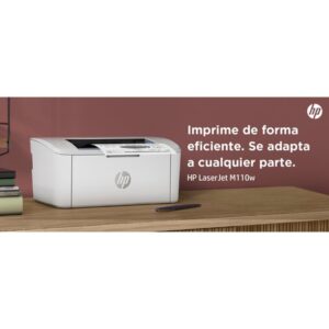 HP LaserJet Impresora M110w, Blanco y negro, Impresora para Oficina pequeña, Estampado, Tamaño compacto HP LaserJet Impresora M110w, Blanco y negro, Impresora para Oficina pequeña, Estampado, Tamaño compacto