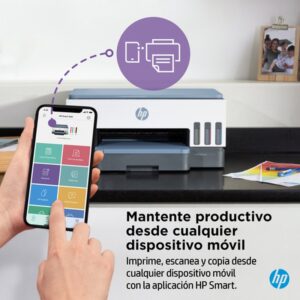 HP Smart Tank Impresora multifunción 7006, Impresión, escaneado, copia, Wi-Fi, Escanear a PDF