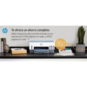 HP Smart Tank Impresora multifunción 7006, Impresión, escaneado, copia, Wi-Fi, Escanear a PDF