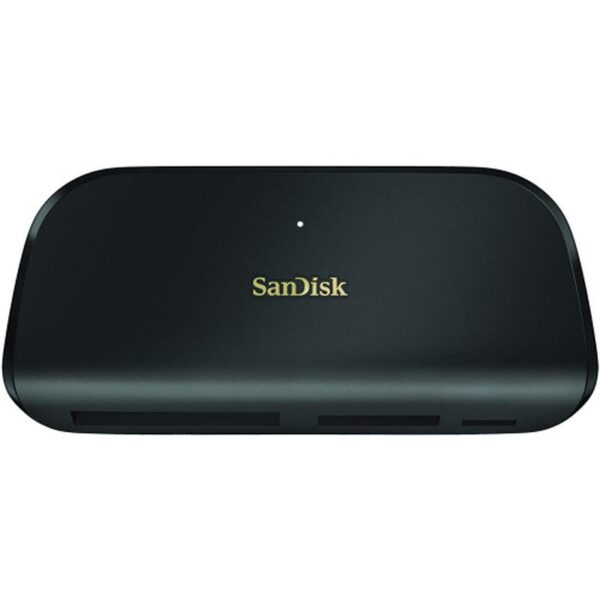 SanDisk ImageMate PRO - Lector de tarjetas (SD, CF, microSD, SDHC, microSDHC, sdxc, microSDXC, SDHC UHS-I, SDXC UHS-I, SDHC UHS-II, SDXC UHS-II) - USB 3.0/USB-C