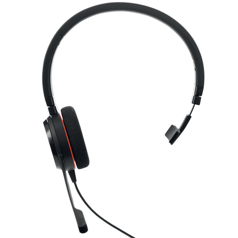 Jabra Evolve 20 UC Mono Auriculares Alámbrico Diadema Oficina/Centro de llamadas USB tipo A Negro - Imagen 3