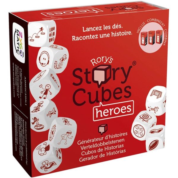 Juego Mesa Asmodee Story Cubes Heroes