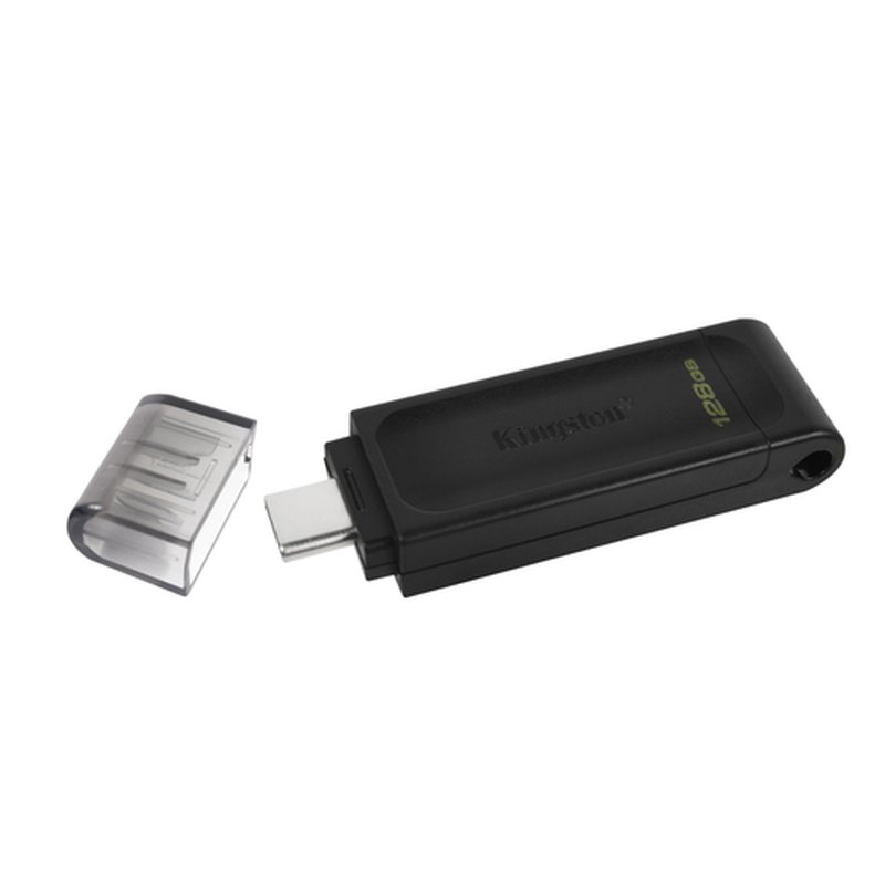 Kingston Technology DataTraveler 70 unidad flash USB 128 GB USB Tipo C 3.2 Gen 1 (3.1 Gen 1) Negro Kingston Technology DataTraveler 70 unidad flash USB 128 GB USB Tipo C 3.2 Gen 1 (3.1 Gen 1) Negro - Imagen 4
