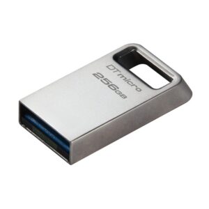 Kingston Technology DataTraveler Micro unidad flash USB 256 GB USB tipo A 3.2 Gen 1 (3.1 Gen 1) Plata Kingston Technology DataTraveler Micro unidad flash USB 256 GB USB tipo A 3.2 Gen 1 (3.1 Gen 1) Plata