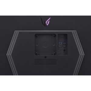 LG 27GR93U-B pantalla para PC 68,6 cm (27") 3840 x 2160 Pixeles 4K Ultra HD LED Negro, Gris, Púrpura
