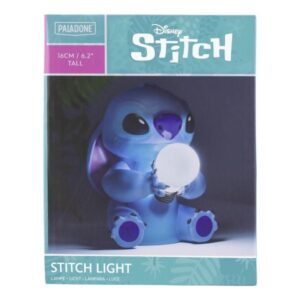 LÁMPARA DISNEY STITCH CON BOMBILLA 16 CM PALADONE REDSTRING PP9652LS