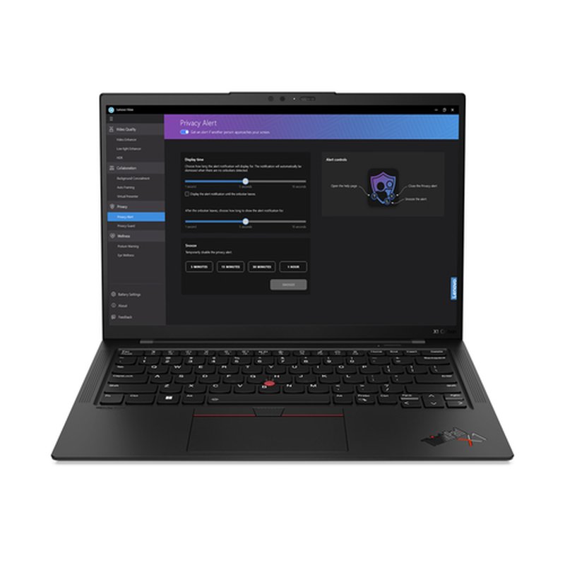 Lenovo ThinkPad X1 Carbon Portátil 35,6 cm (14") WUXGA Intel® Core™ i7 i7-1355U 16 GB LPDDR5-SDRAM 512 GB SSD Wi-Fi 6E (802.11ax) Windows 11 Pro Negro - Imagen 3