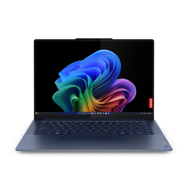 Lenovo Yoga Slim 7 14Q8X9 Qualcomm Snapdragon X1E-78-100 Portátil 36,8 cm (14.5") Pantalla táctil 3K 16 GB LPDDR5x-SDRAM 512 GB SSD Wi-Fi 7 (802.11be) Windows 11 Home Azul Lenovo Yoga Slim 7 14Q8X9 Qualcomm Snapdragon X1E-78-100 Portátil 36,8 cm (14.5") Pantalla táctil 3K 16 GB LPDDR5x-SDRAM 512 GB SSD Wi-Fi 7 (802.11be) Windows 11 Home Azul - Imagen 2