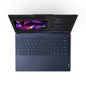 Lenovo Yoga Slim 7 14Q8X9 Qualcomm Snapdragon X1E-78-100 Portátil 36,8 cm (14.5") Pantalla táctil 3K 32 GB LPDDR5x-SDRAM 1 TB SSD Wi-Fi 7 (802.11be) Windows 11 Home Azul Lenovo Yoga Slim 7 14Q8X9 Qualcomm Snapdragon X1E-78-100 Portátil 36,8 cm (14.5") Pantalla táctil 3K 32 GB LPDDR5x-SDRAM 1 TB SSD Wi-Fi 7 (802.11be) Windows 11 Home Azul