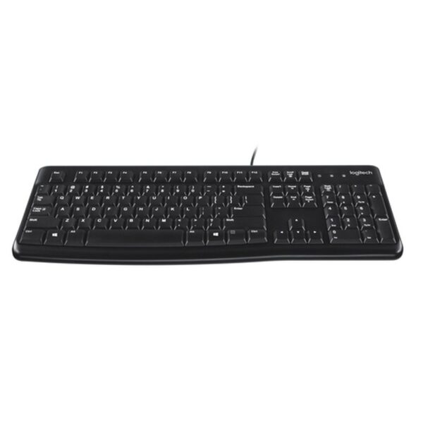 Logitech Keyboard K120 for Business teclado USB QWERTY Inglés Negro