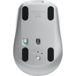 Logitech MX Anywhere 3S for Mac ratón Oficina mano derecha RF Wireless + Bluetooth Laser 8000 DPI