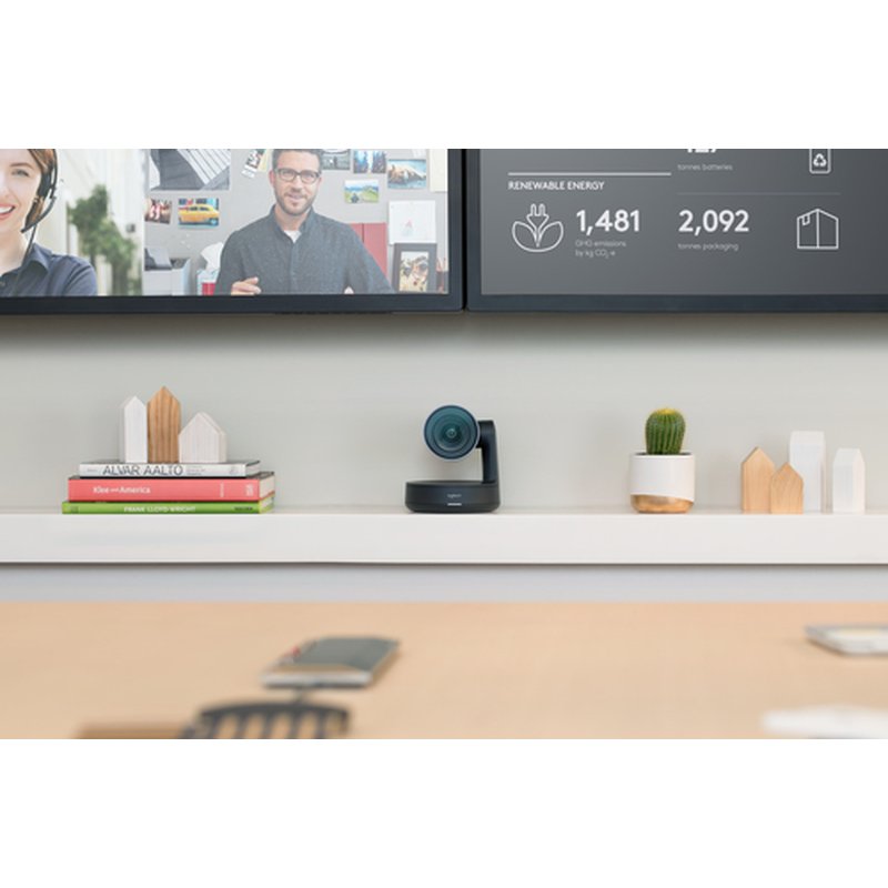 Logitech Rally Camera Negro 3840 x 2160 Pixeles 60 pps - Imagen 6