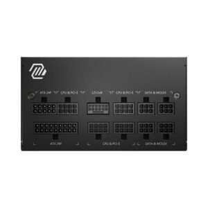 MSI MAG A750GL PCIE5 unidad de fuente de alimentación 750 W 20+4 pin ATX ATX Negro