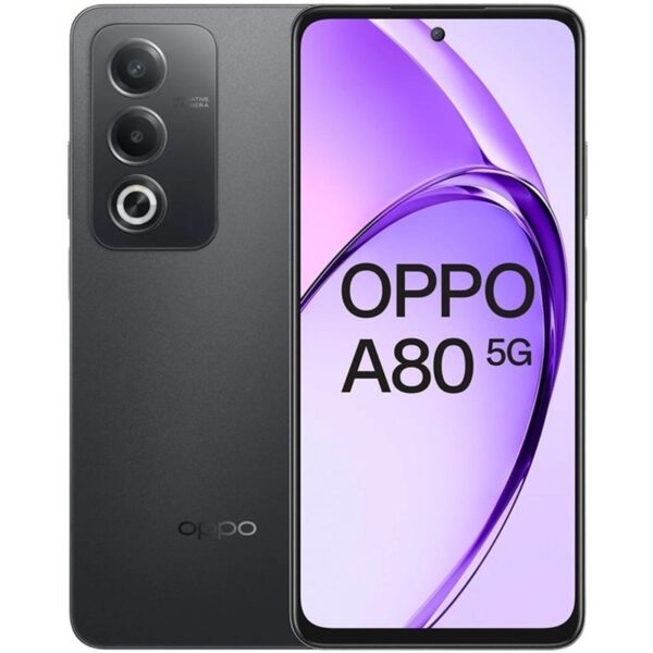 OPPO A80 5G 16,9 cm (6.67") SIM doble Android 14 USB Tipo C 8 GB 256 GB 5100 mAh Negro