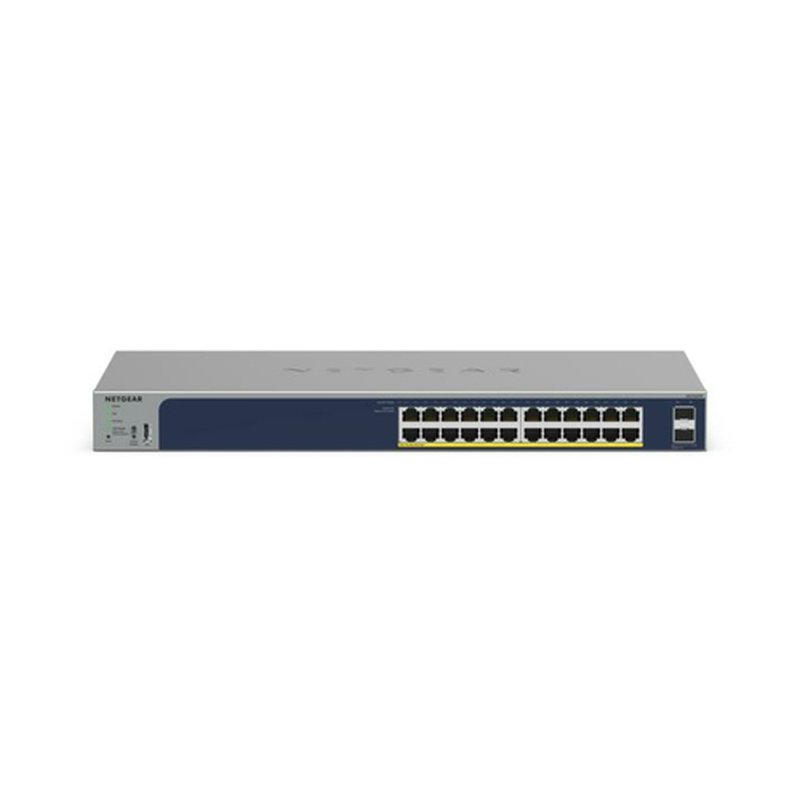 NETGEAR GS724TPv3 Gestionado L2 Gigabit Ethernet (10/100/1000) Energía sobre Ethernet (PoE) Gris - Imagen 2