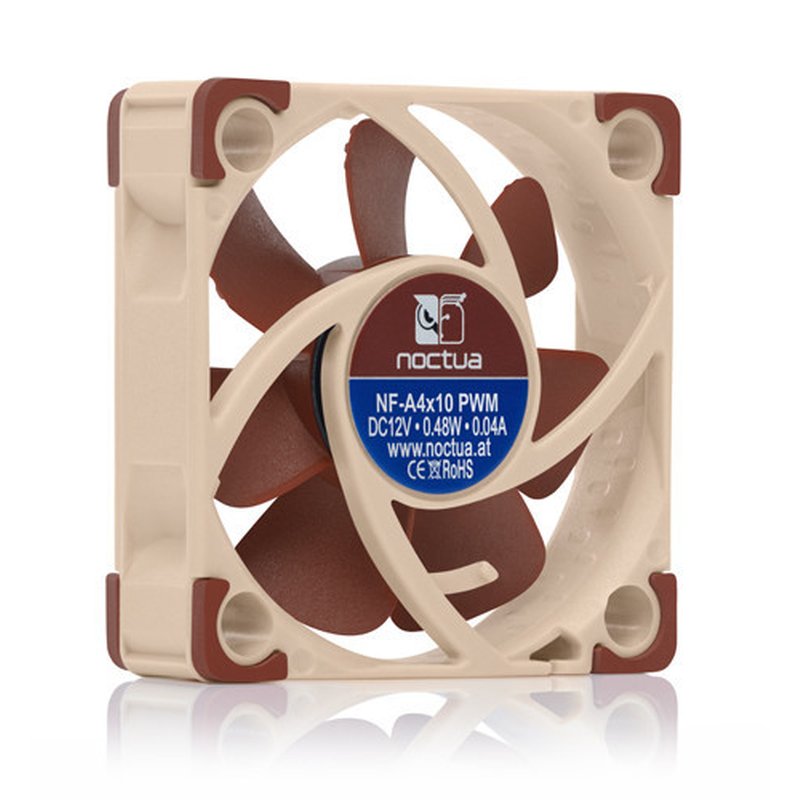 NOCTUA VENTILADOR NF-A4X10 PWM, 40MM FAN, 40X40X10MM, 12V, 5000RPM/3700RPM/1000RPM, 19,6 DB(A), 8,9 M3/H, 1,95 MM H2O, 4 PINES NOCTUA VENTILADOR NF-A4X10 PWM, 40MM FAN, 40X40X10MM, 12V, 5000RPM/3700RPM/1000RPM, 19,6 DB(A), 8,9 M3/H, 1,95 MM H2O, 4 PINES - Imagen 2