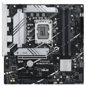 Alternative view of ASUS PRIME B760M-PLUS Intel B760 LGA 1700 micro ATX
