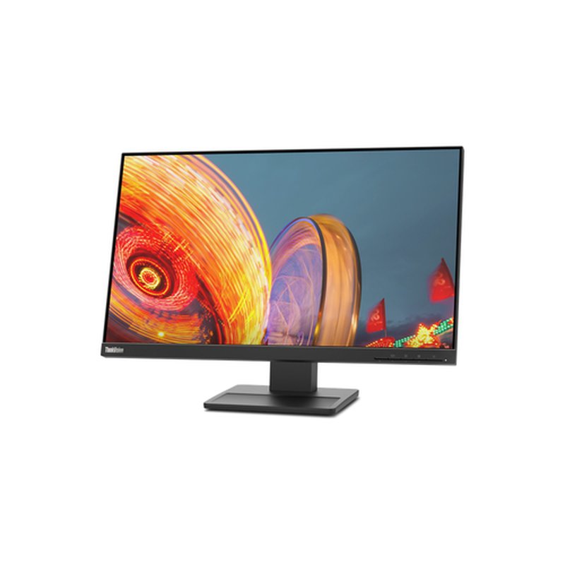 Reacondicionado | Lenovo ThinkVision E24q-20 60,5 cm (23.8") 2560 x 1440 Pixeles Quad HD LED Negro - Imagen 3