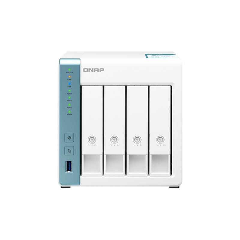 Reacondicionado | QNAP TS-431K servidor de almacenamiento NAS Torre Ethernet Blanco Alpine AL-214