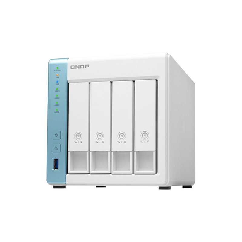 Reacondicionado | QNAP TS-431K servidor de almacenamiento NAS Torre Ethernet Blanco Alpine AL-214 - Imagen 6
