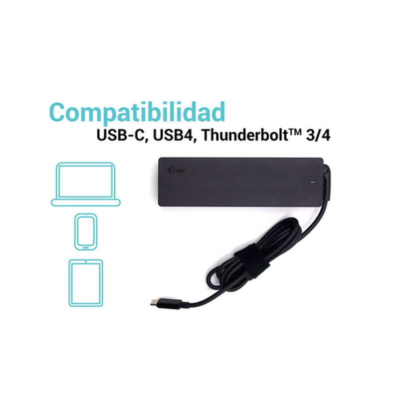 Reacondicionado | i-tec Universal Charger USB-C PD 3.0 100 W Reacondicionado | i-tec Universal Charger USB-C PD 3.0 100 W - Imagen 5