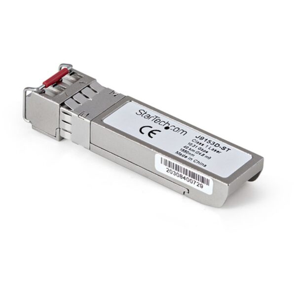 StarTech.com Módulo Transceptor SFP+ Compatible con HPE J9153D - 10GBASE-ER - Fibra Monomodo de 10GbE - SFP+ Ethernet Gigabit de 10Gb - LC - 40km - 1550nm - HPE 2530, 2540, 2910al DDM