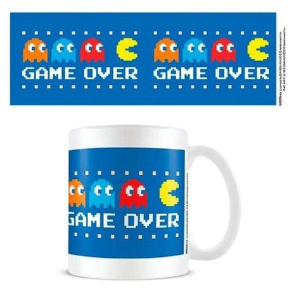 TAZA DE DESAYUNO PAC MAN GAME OVER PYRAMID MG26325