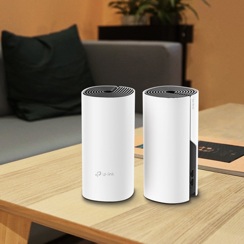 TP-Link Deco M4(2-pack) Doble banda (2,4 GHz / 5 GHz) Wi-Fi 5 (802.11ac) Blanco Interno TP-Link Deco M4(2-pack) Doble banda (2,4 GHz / 5 GHz) Wi-Fi 5 (802.11ac) Blanco Interno - Imagen 3